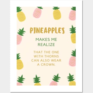 Pineapple Posters and Art